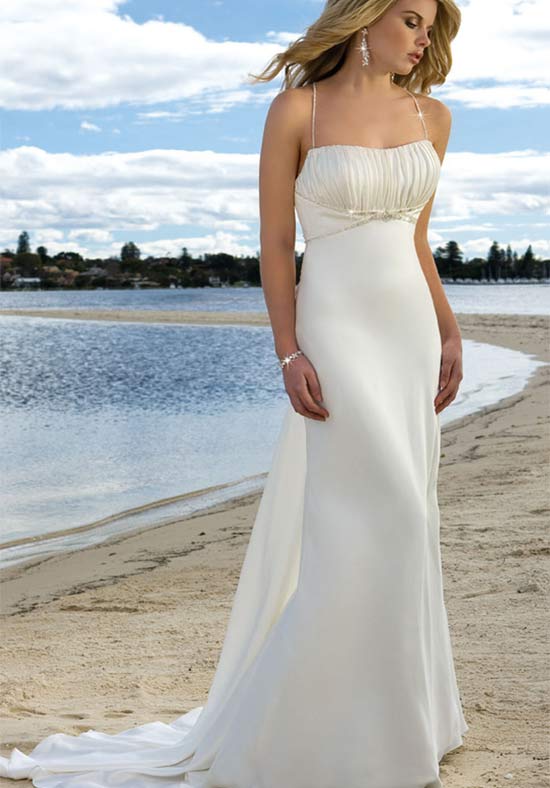 Orifashion HandmadeChic Beach Bridal Gown / Wedding Dress BE017